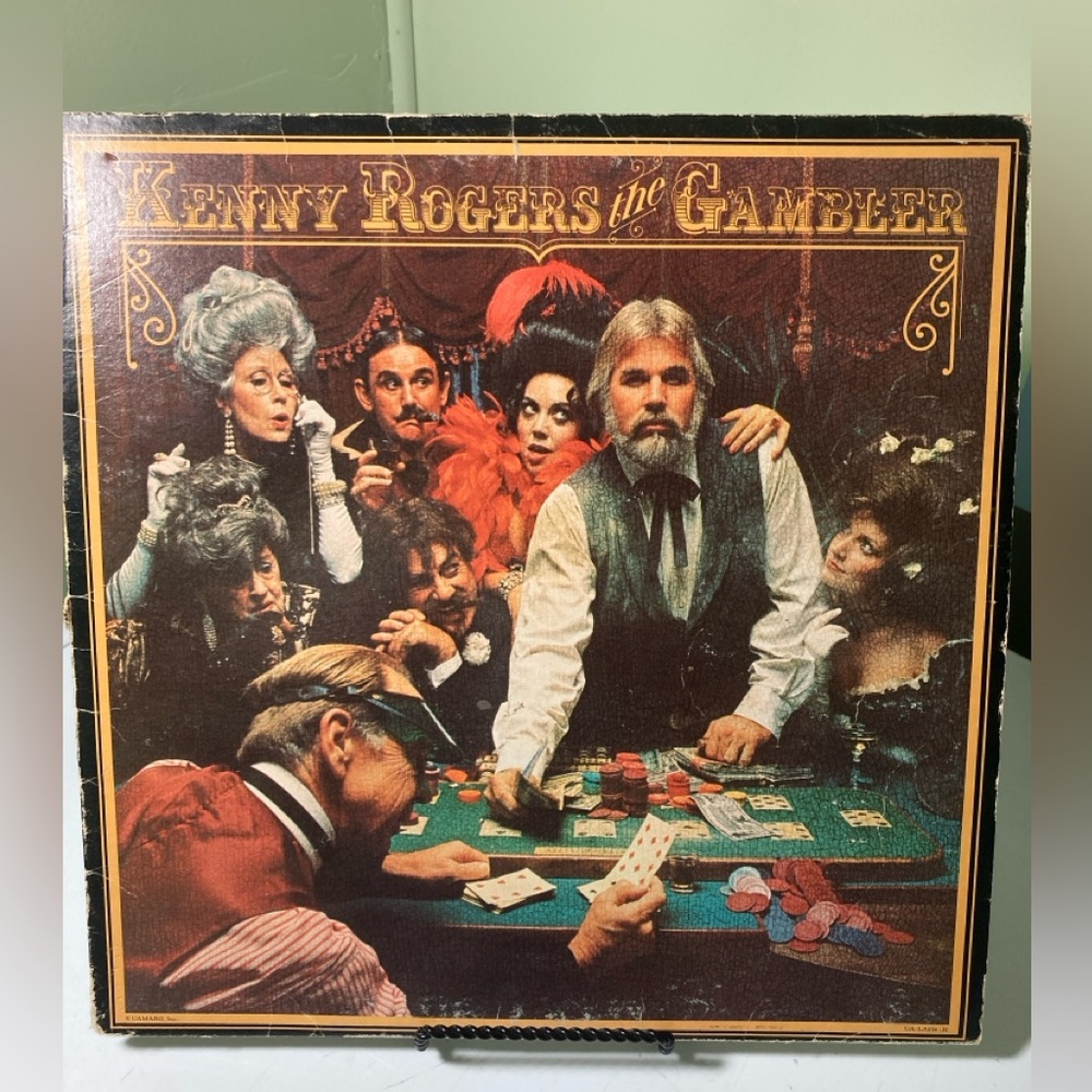 Kenny Rogers The Gambler Vinyl Record